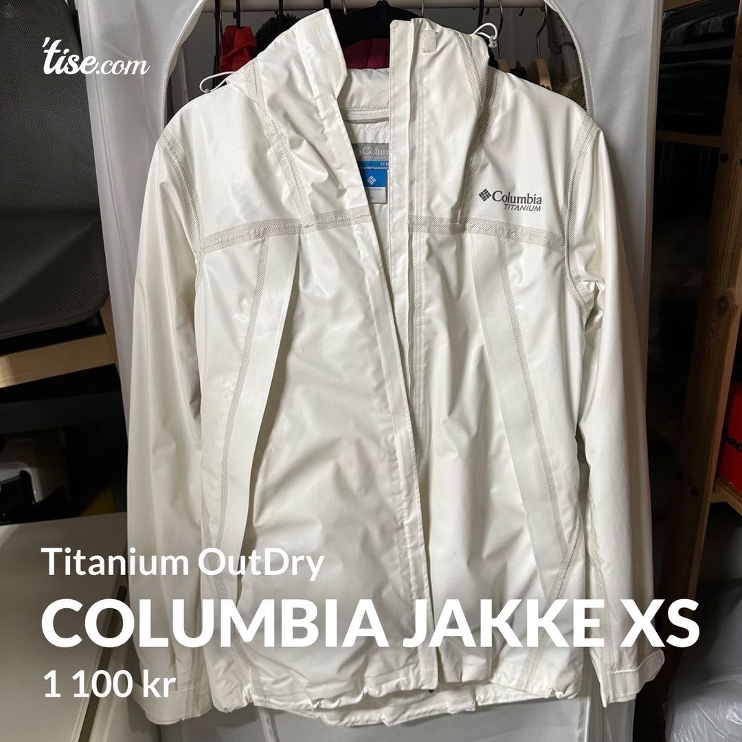 Columbia jakke XS