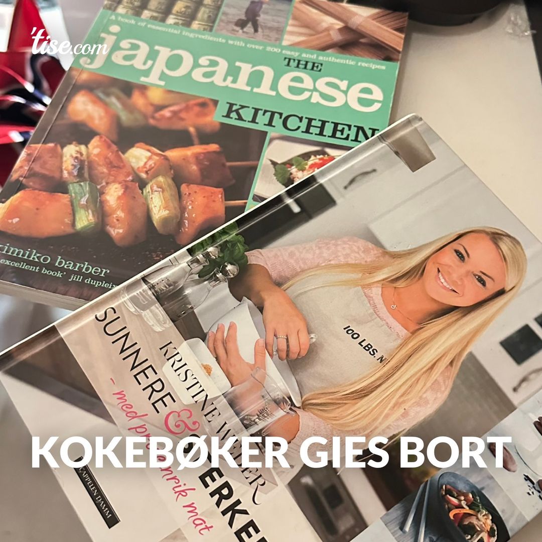 Kokebøker gies bort