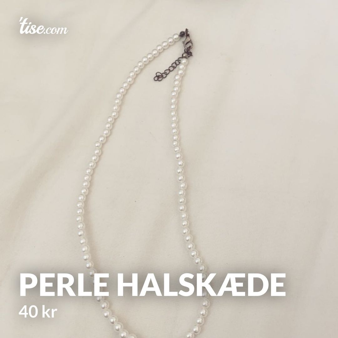 Perle halskæde