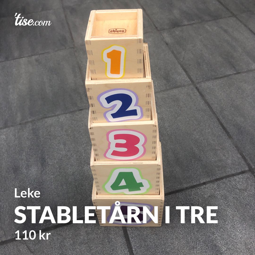 Stabletårn i tre