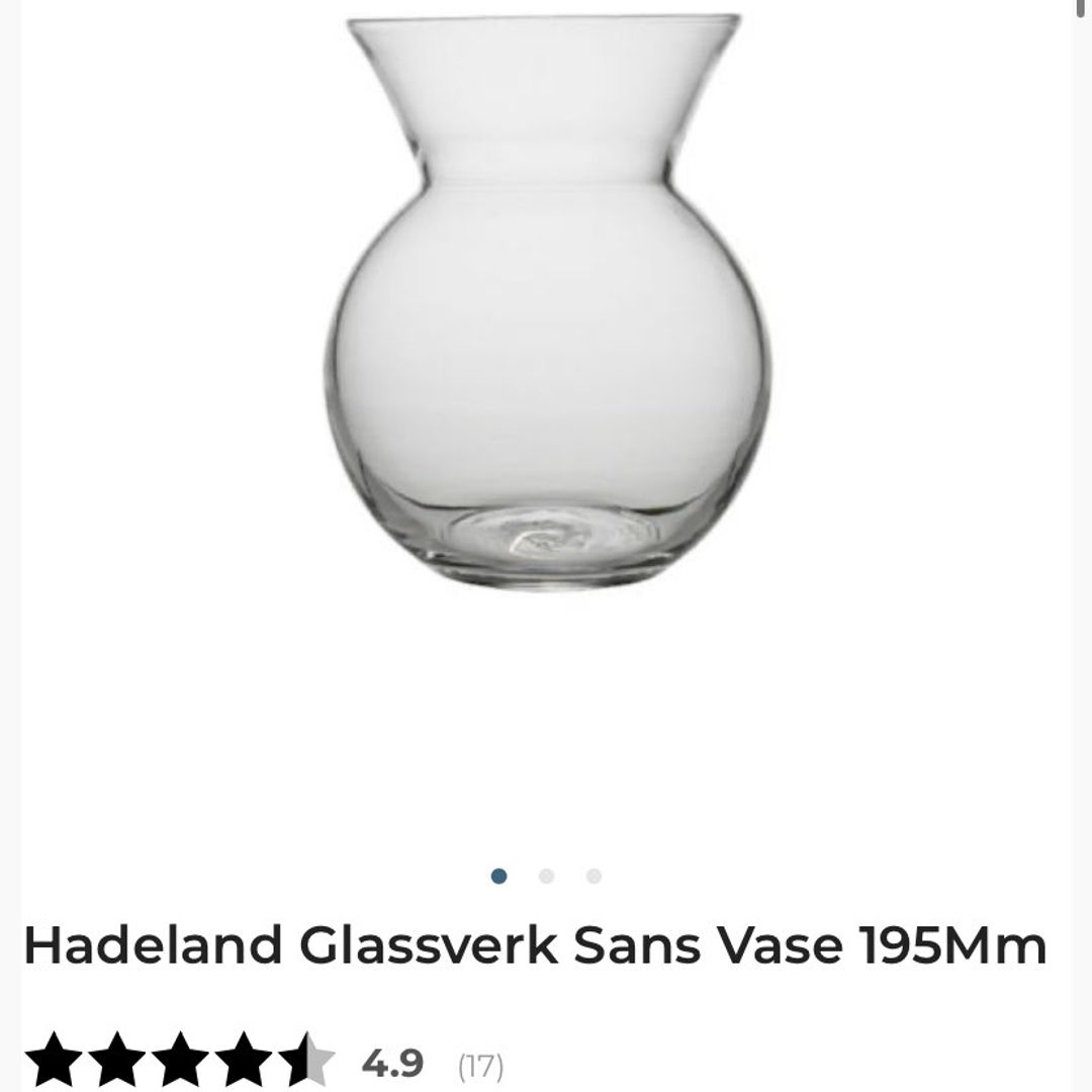 Hadeland Vase