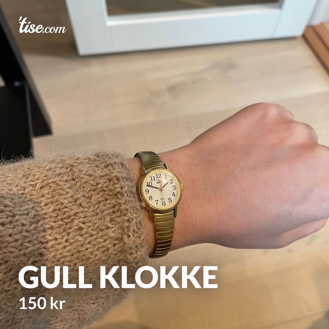 Gull klokke