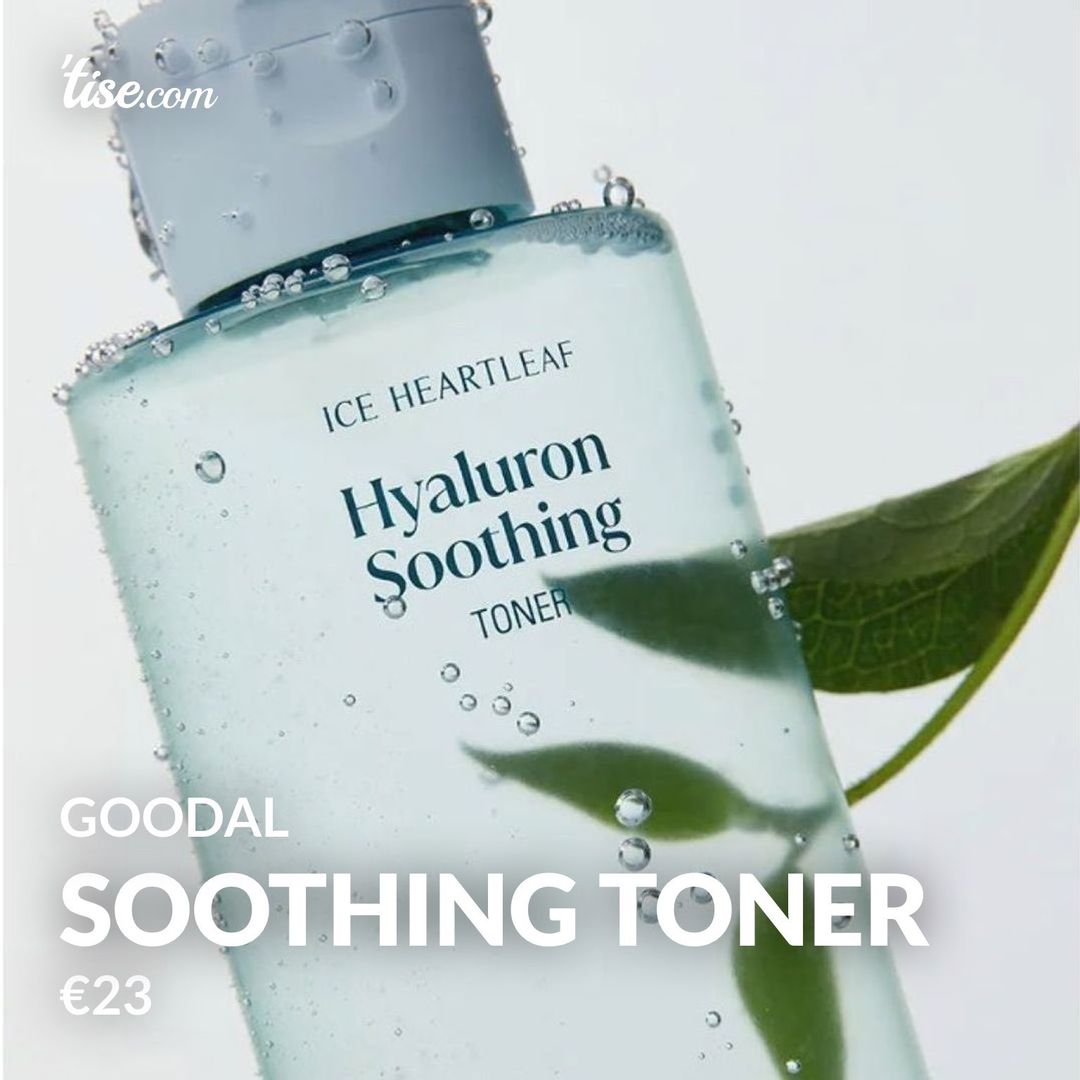 Soothing toner