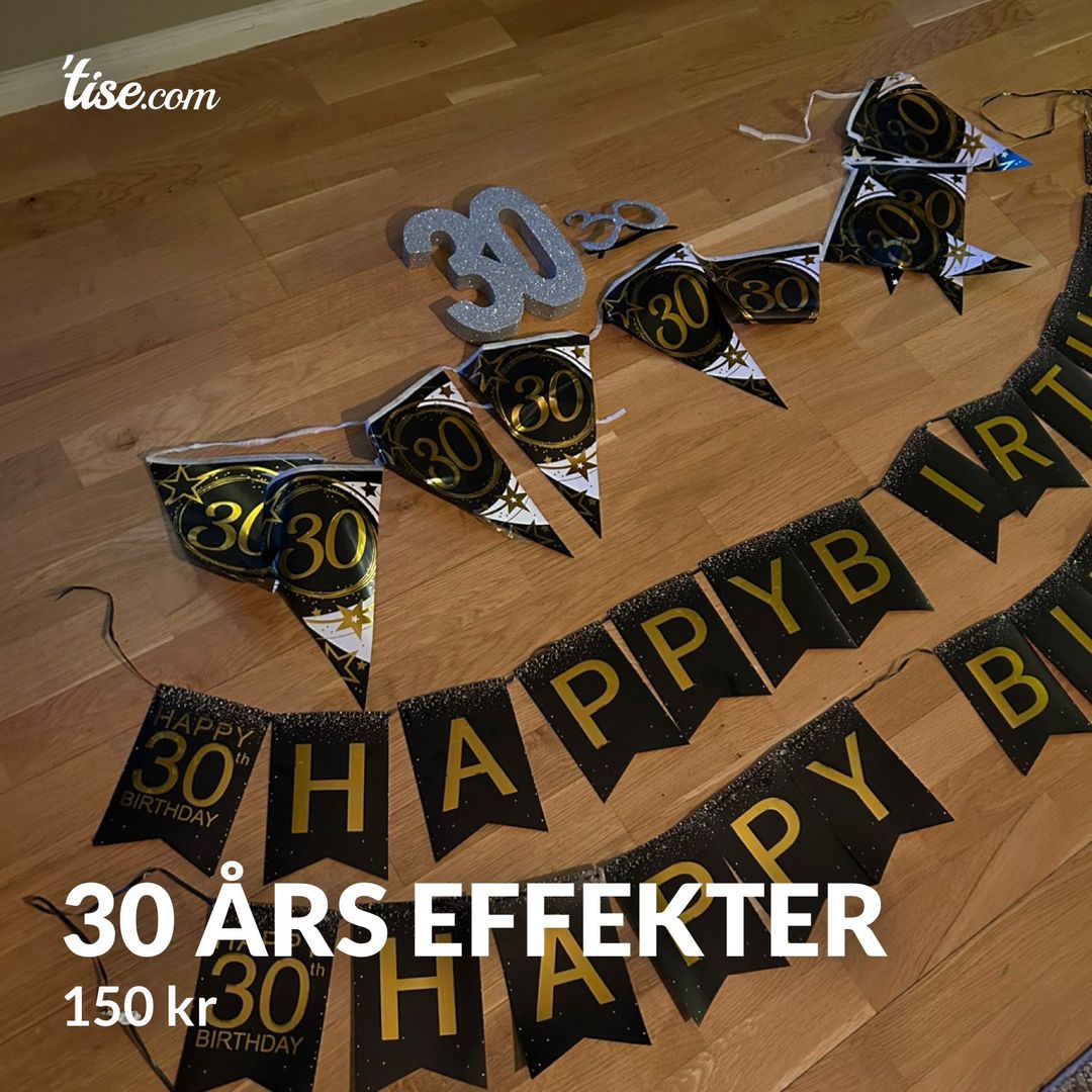 30 års effekter