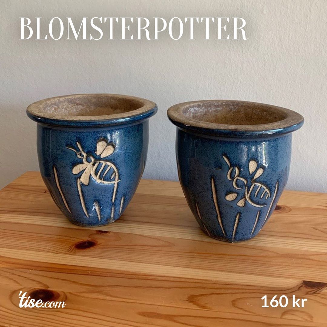 Blomsterpotter