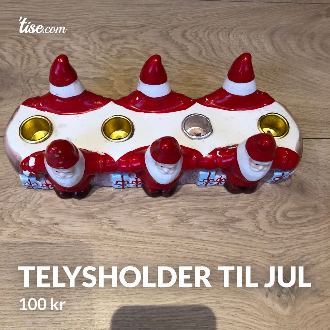 Telysholder til jul