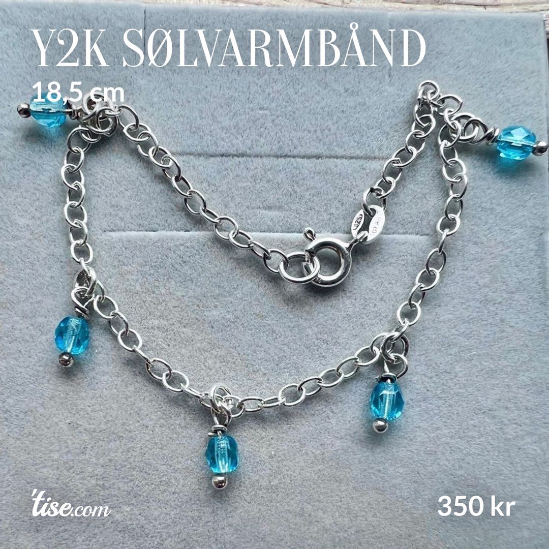 Y2k Sølvarmbånd