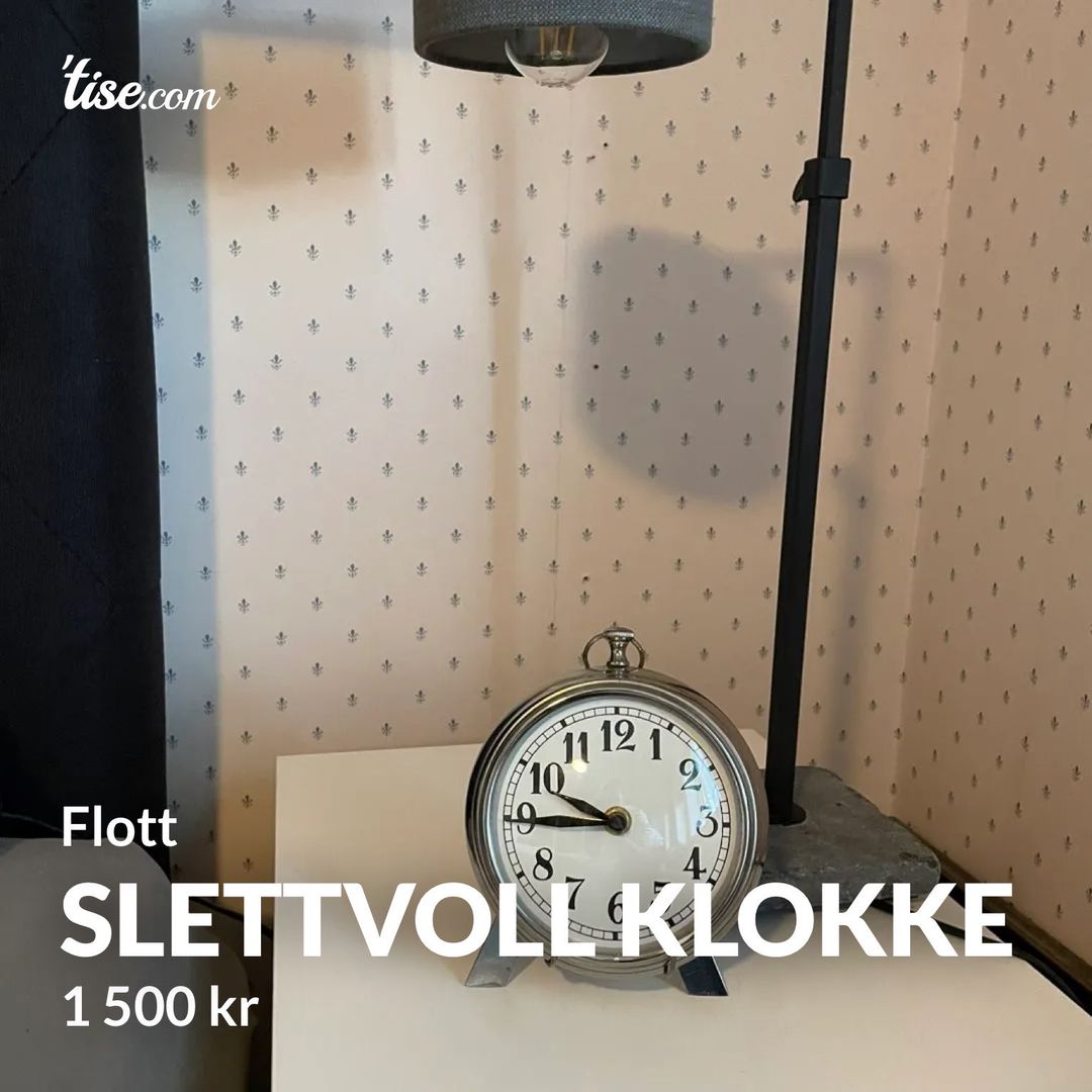 Slettvoll klokke