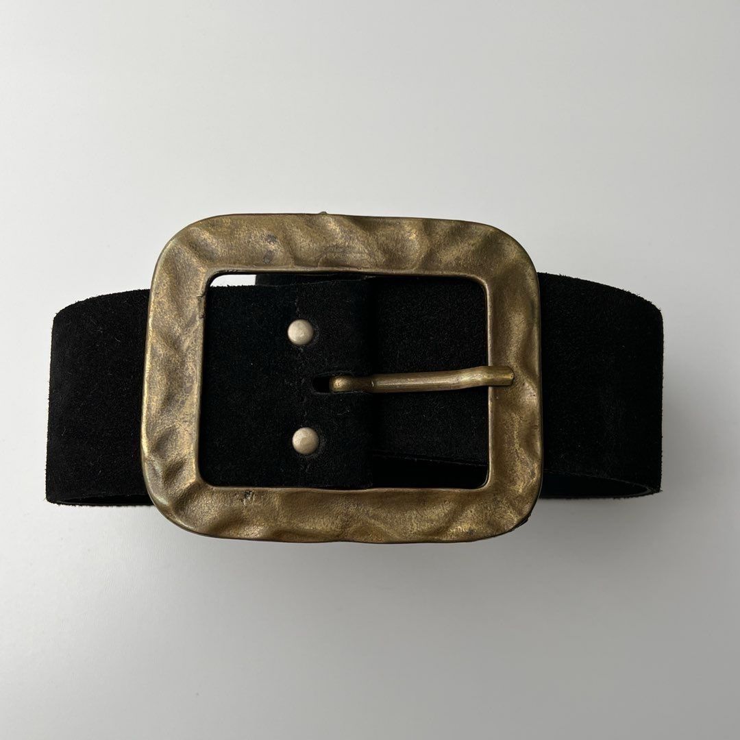 Y2K leather belt