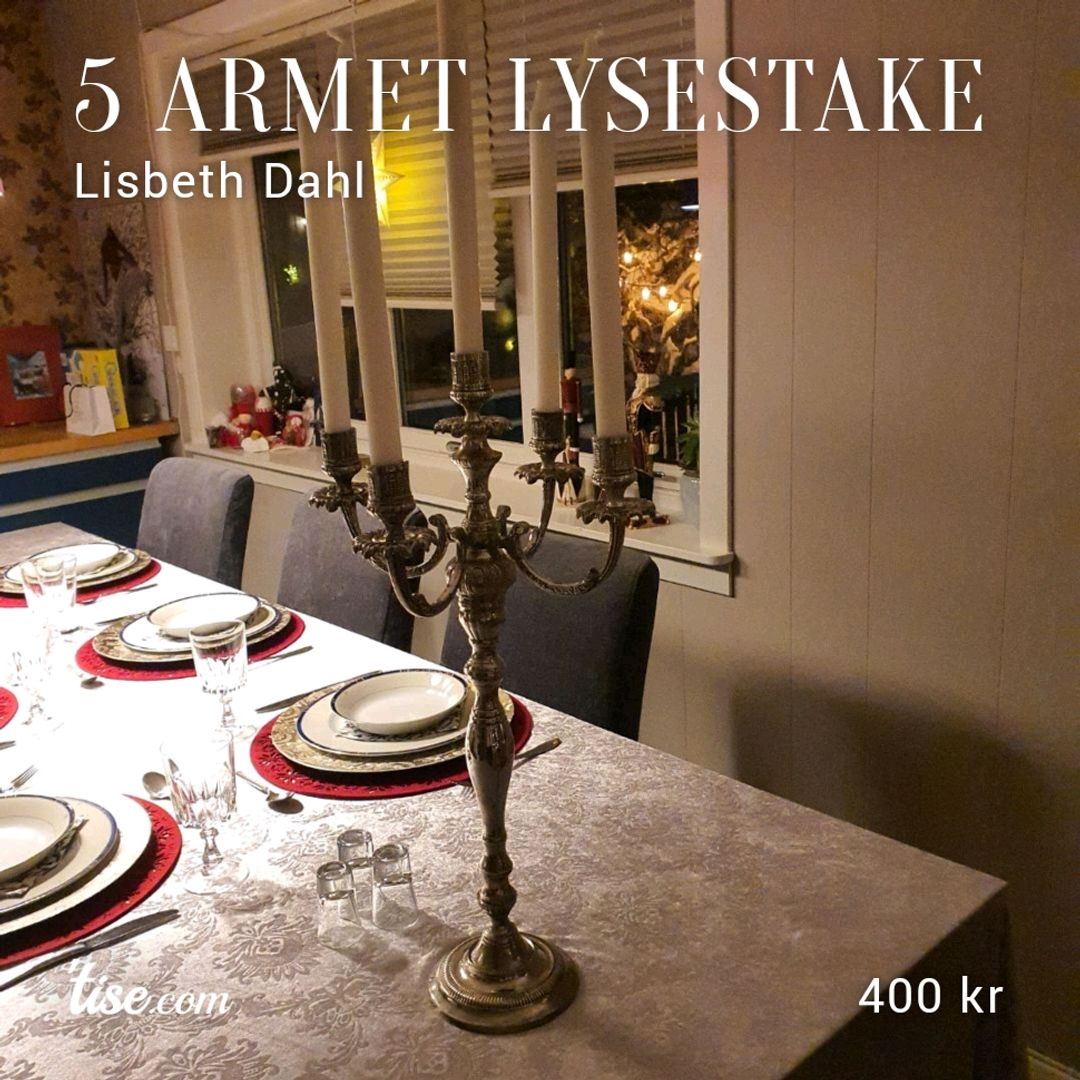 5 Armet Lysestake