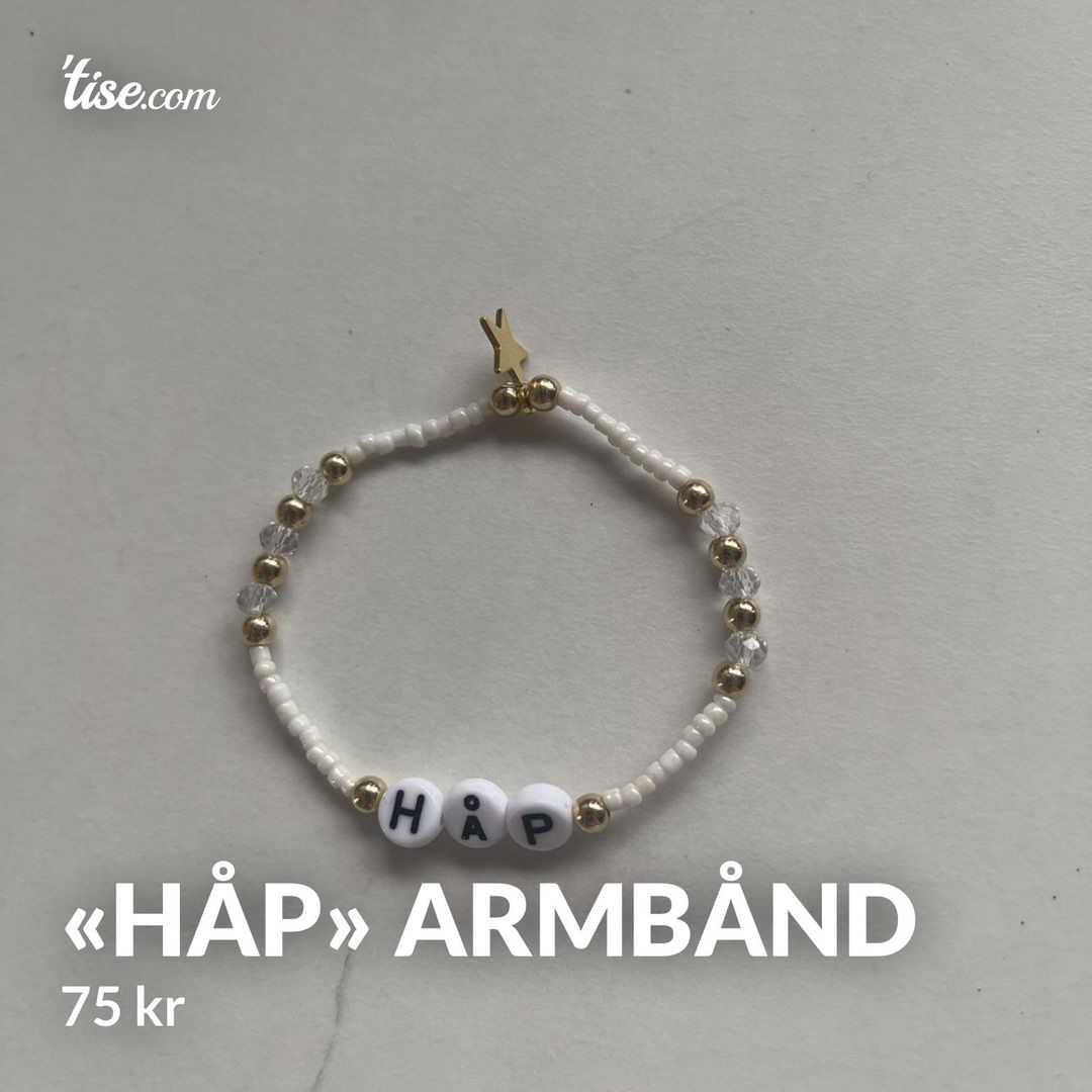 «Håp» armbånd