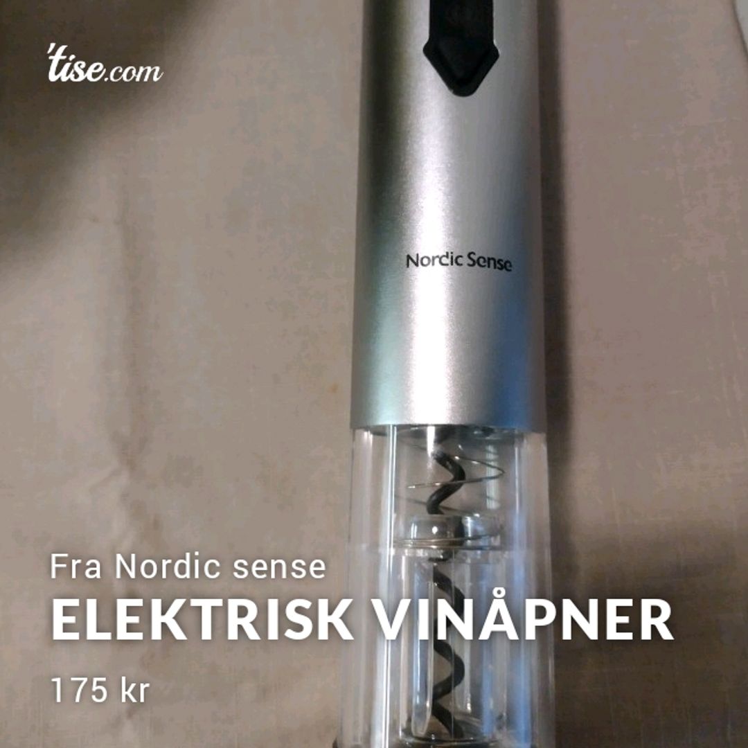 Elektrisk Vinåpner