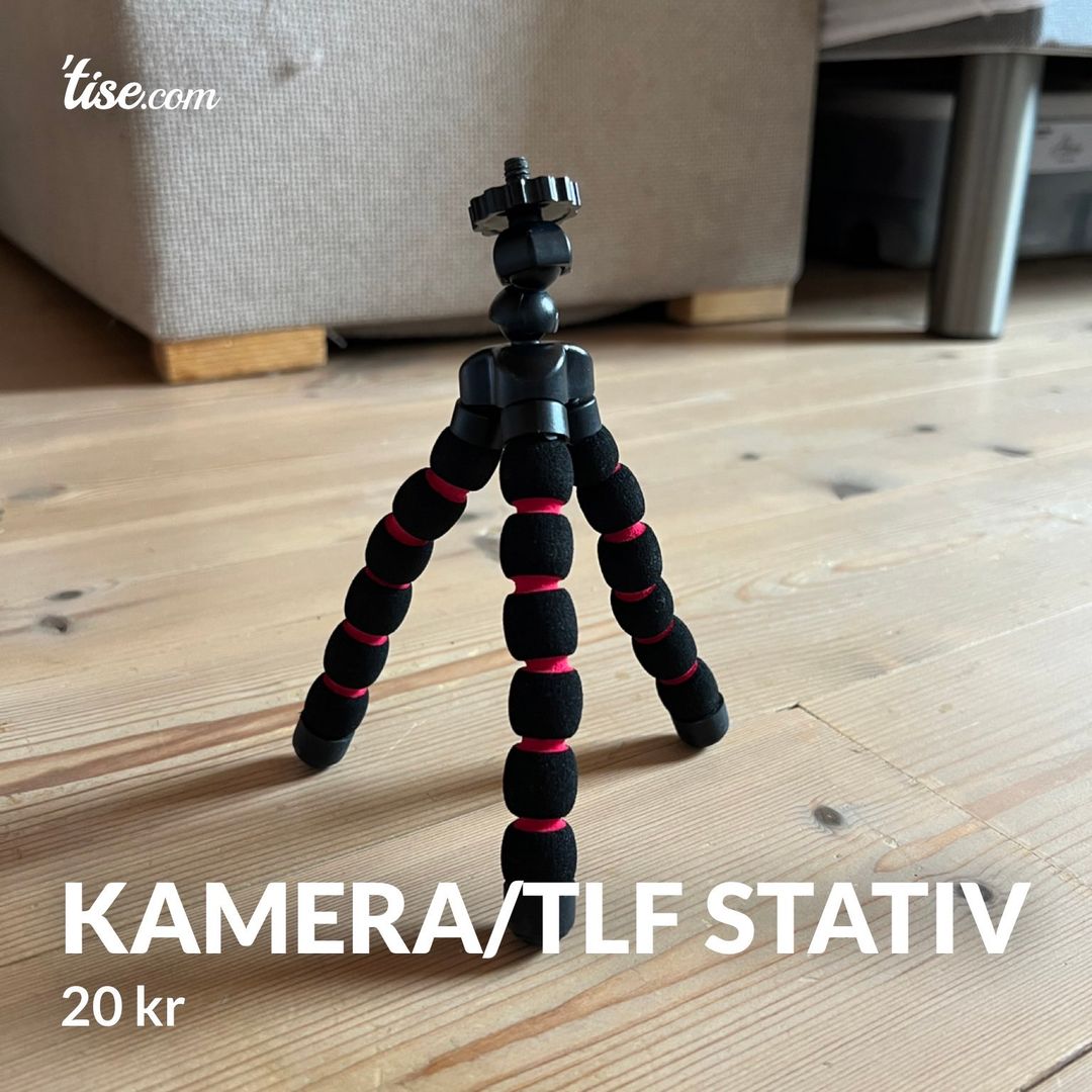 Kamera/tlf stativ