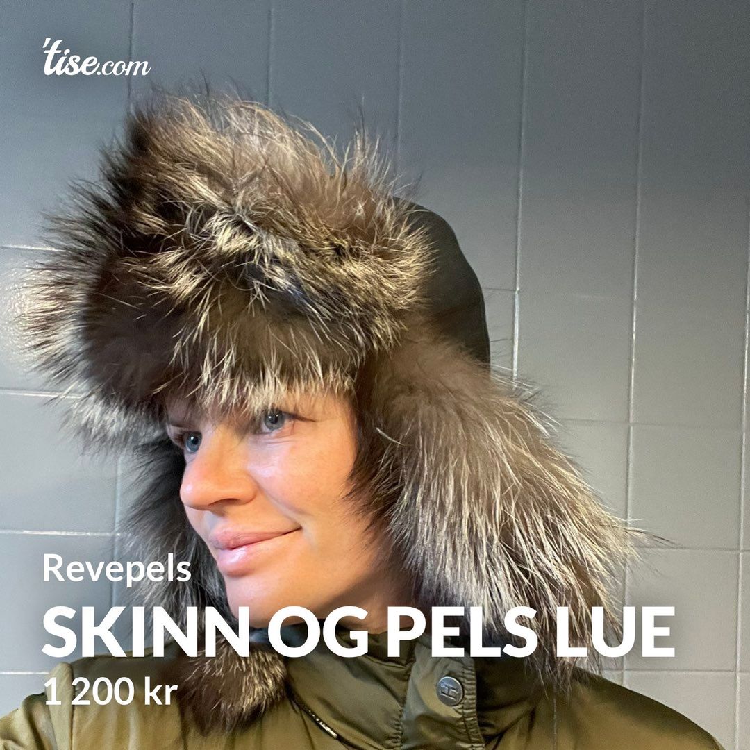 Skinn og pels lue