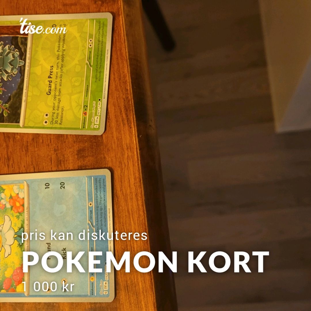 Pokemon kort