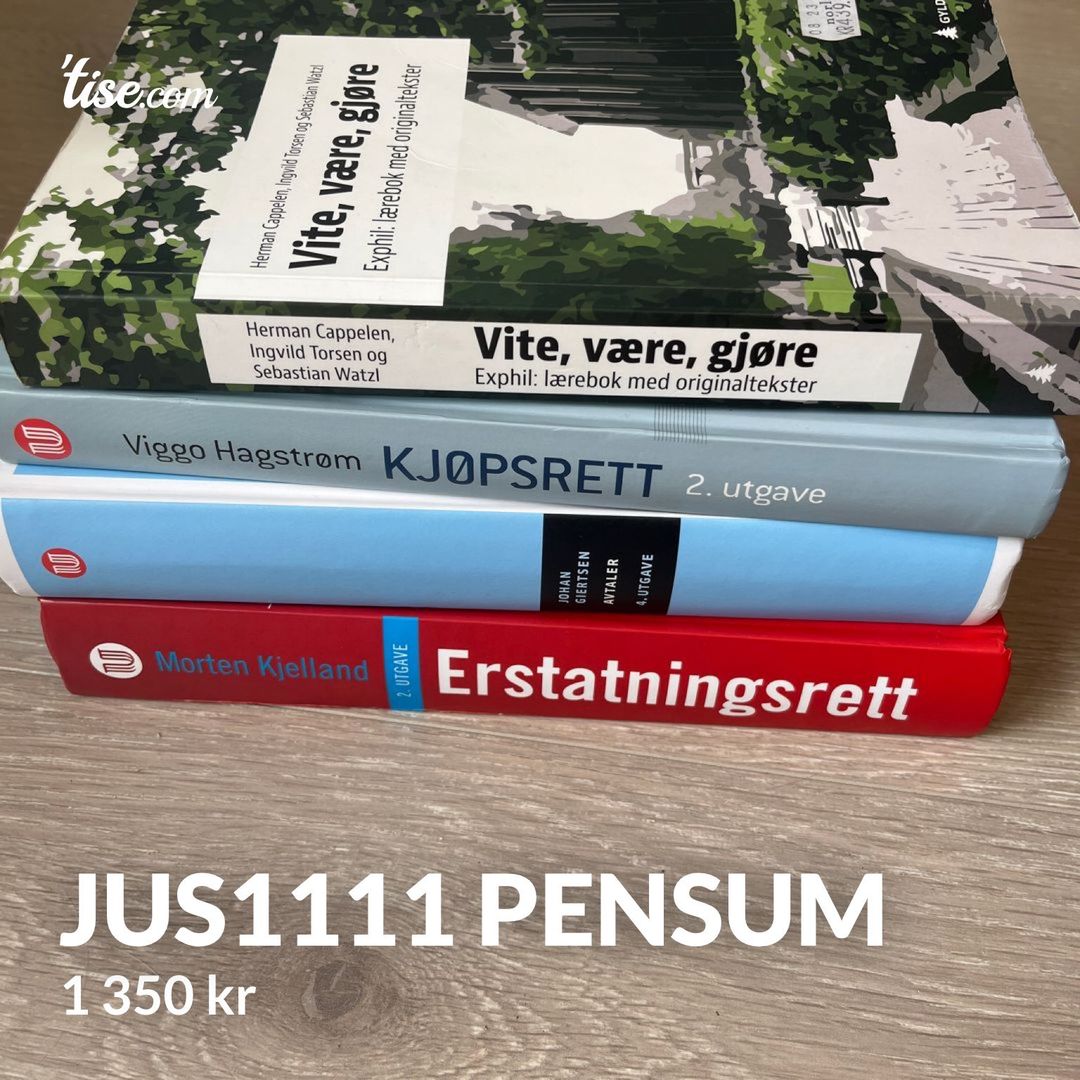 Jus1111 pensum