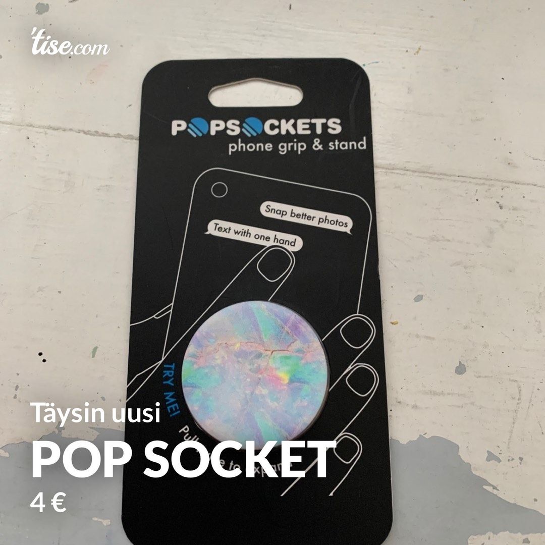 Pop socket