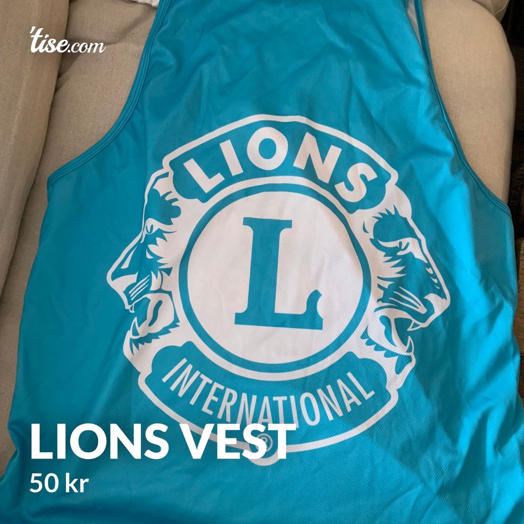 Lions vest