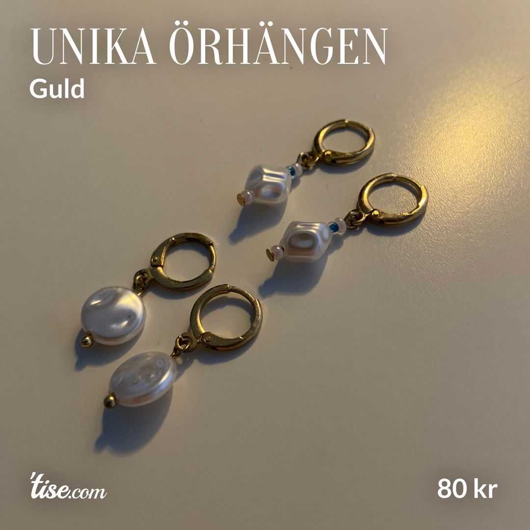 Unika örhängen