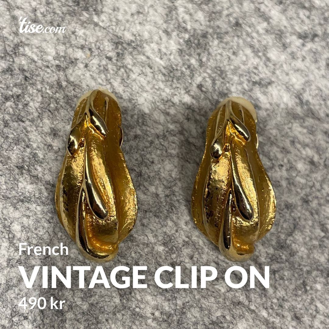 Vintage Clip On