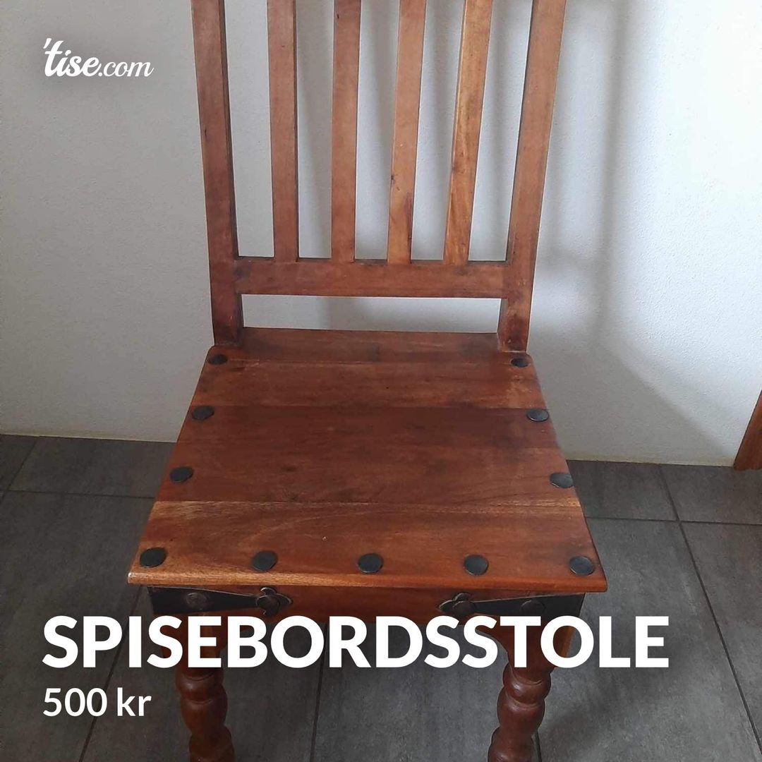 Spisebordsstole