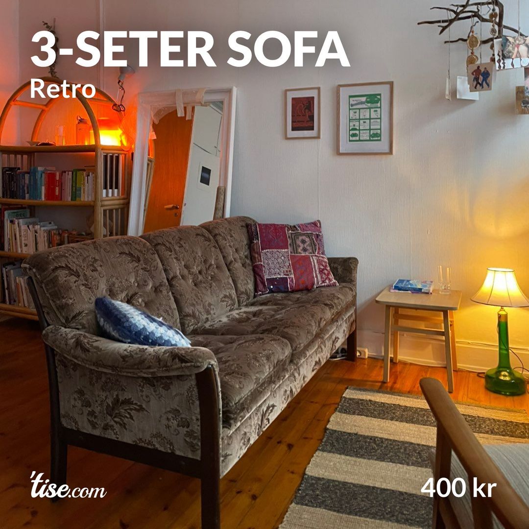 3-seter sofa