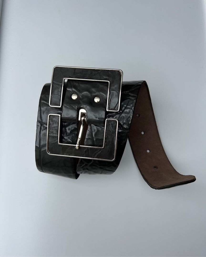 Vintage leather belt