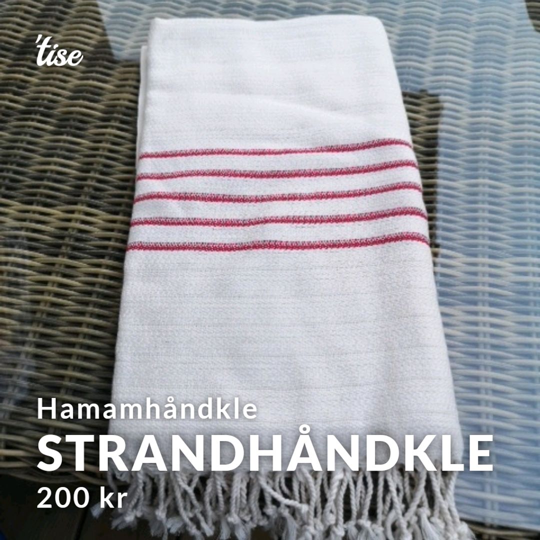 Strandhåndkle