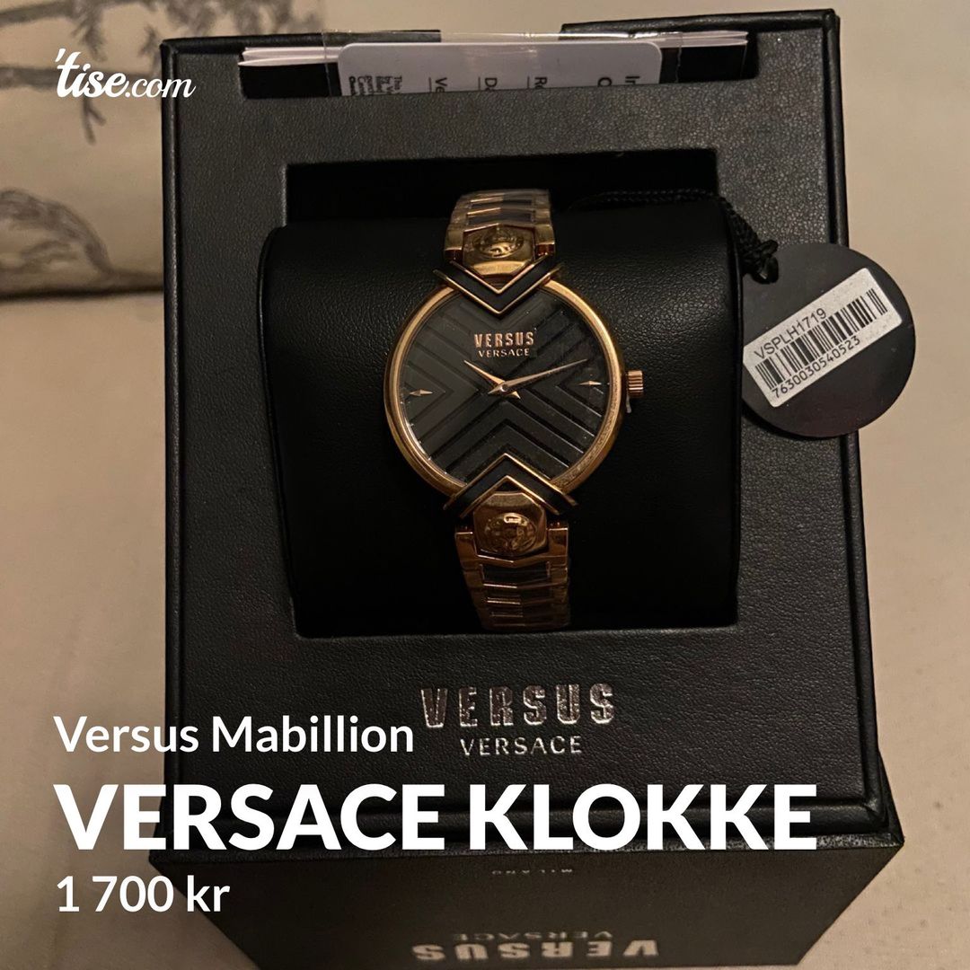 Versace klokke