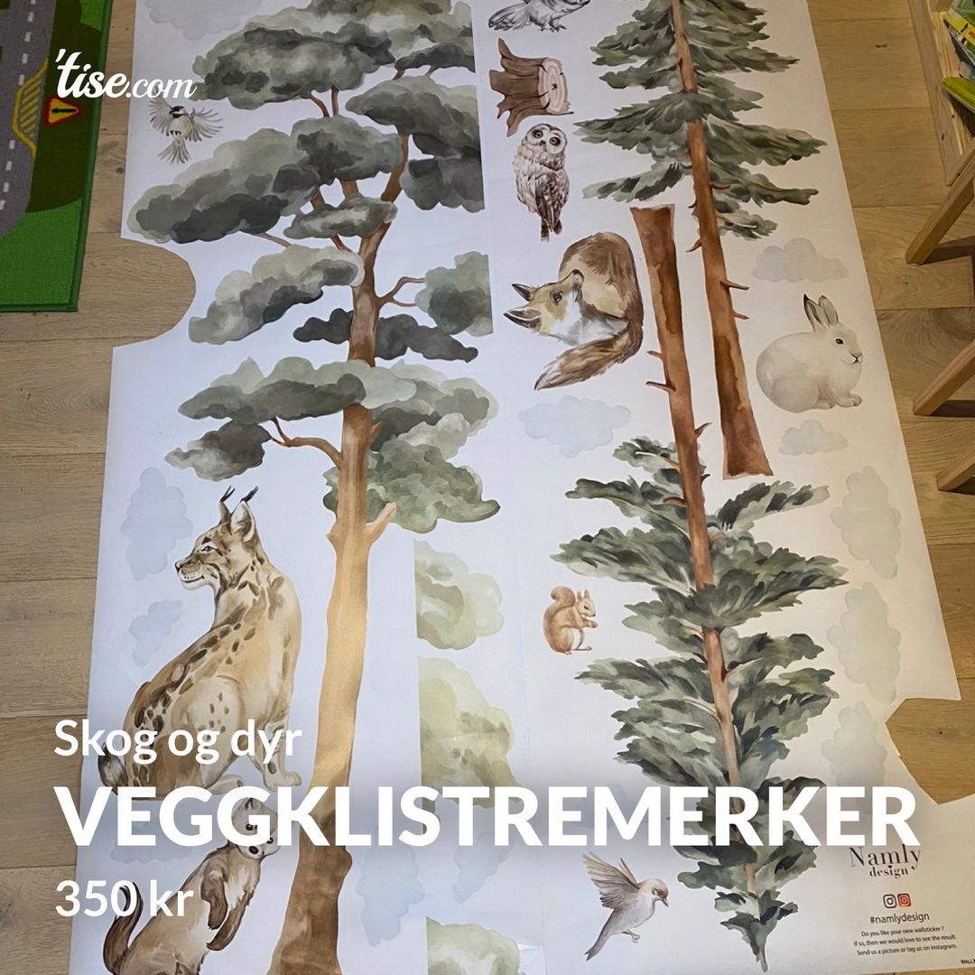 Veggklistremerker