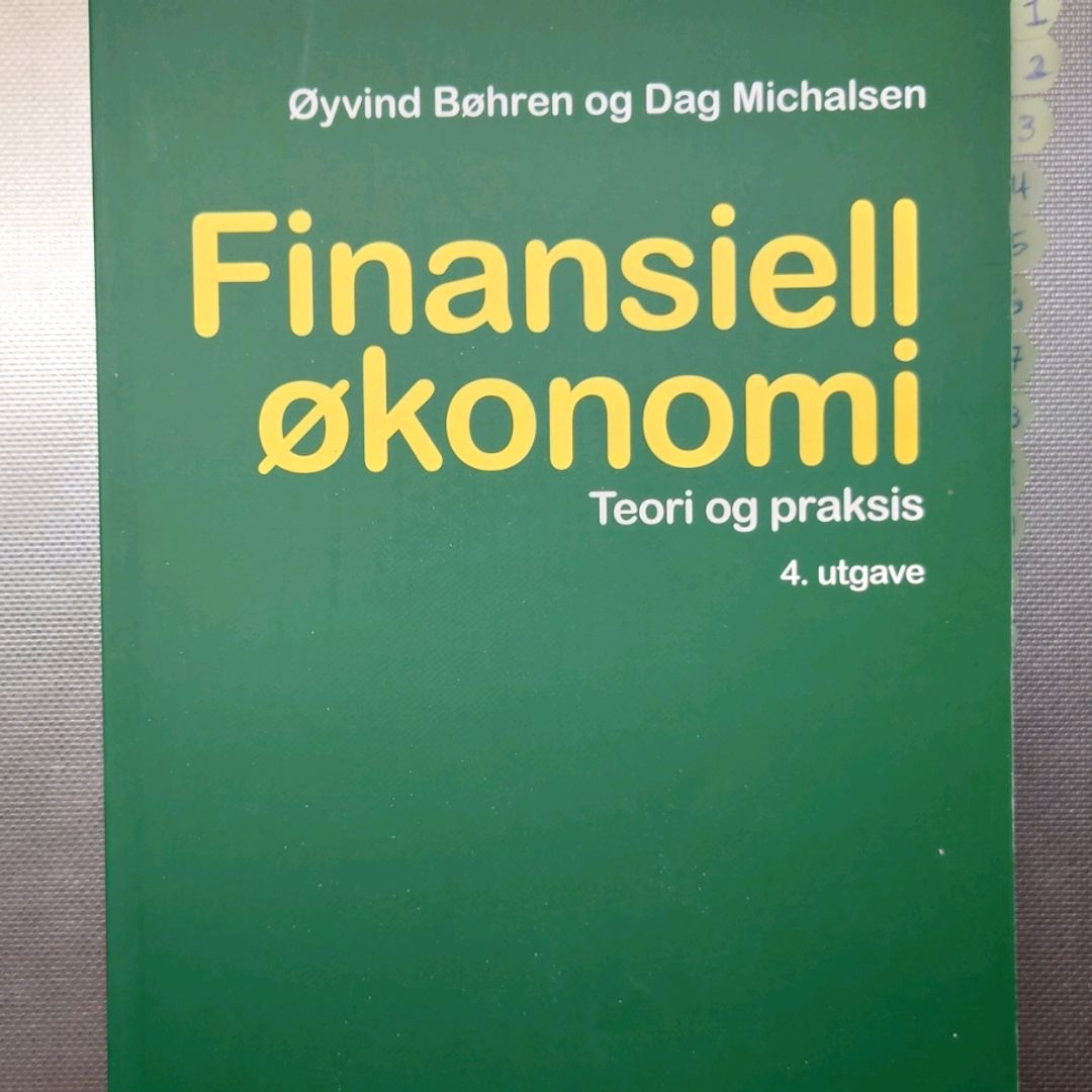 Finansiell økonomi