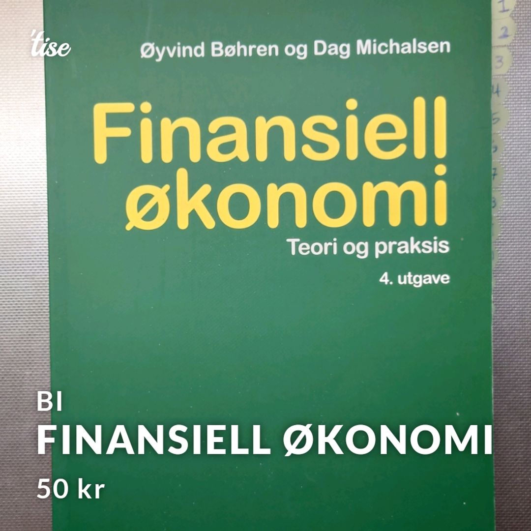 Finansiell økonomi