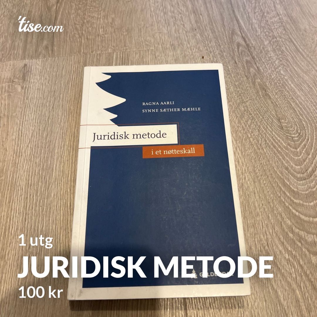 Juridisk metode