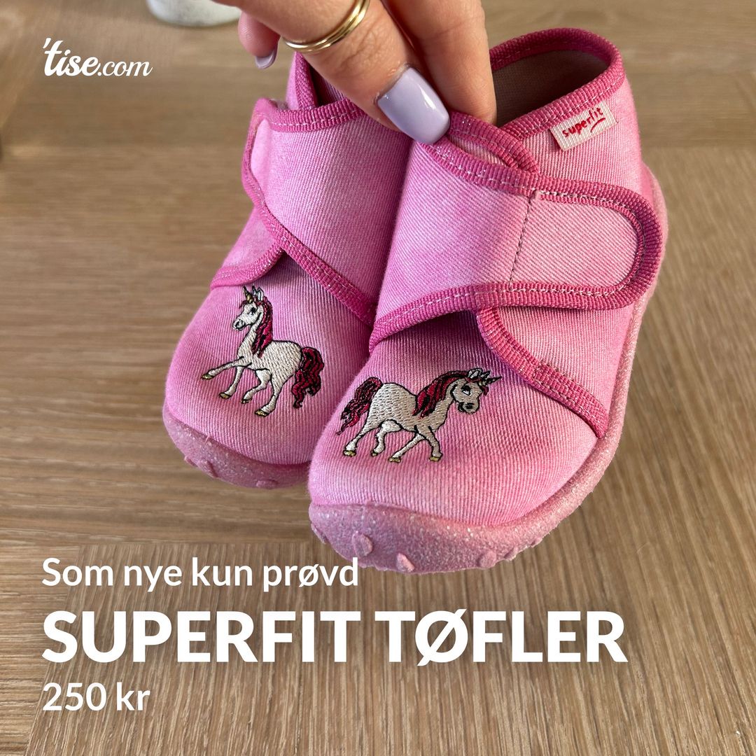 Superfit tøfler