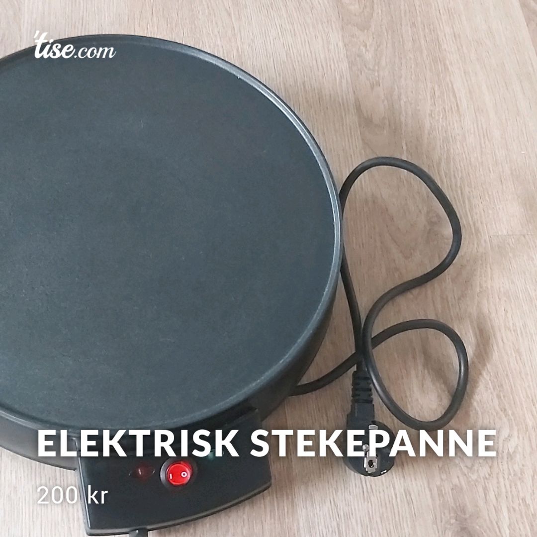 Elektrisk stekepanne