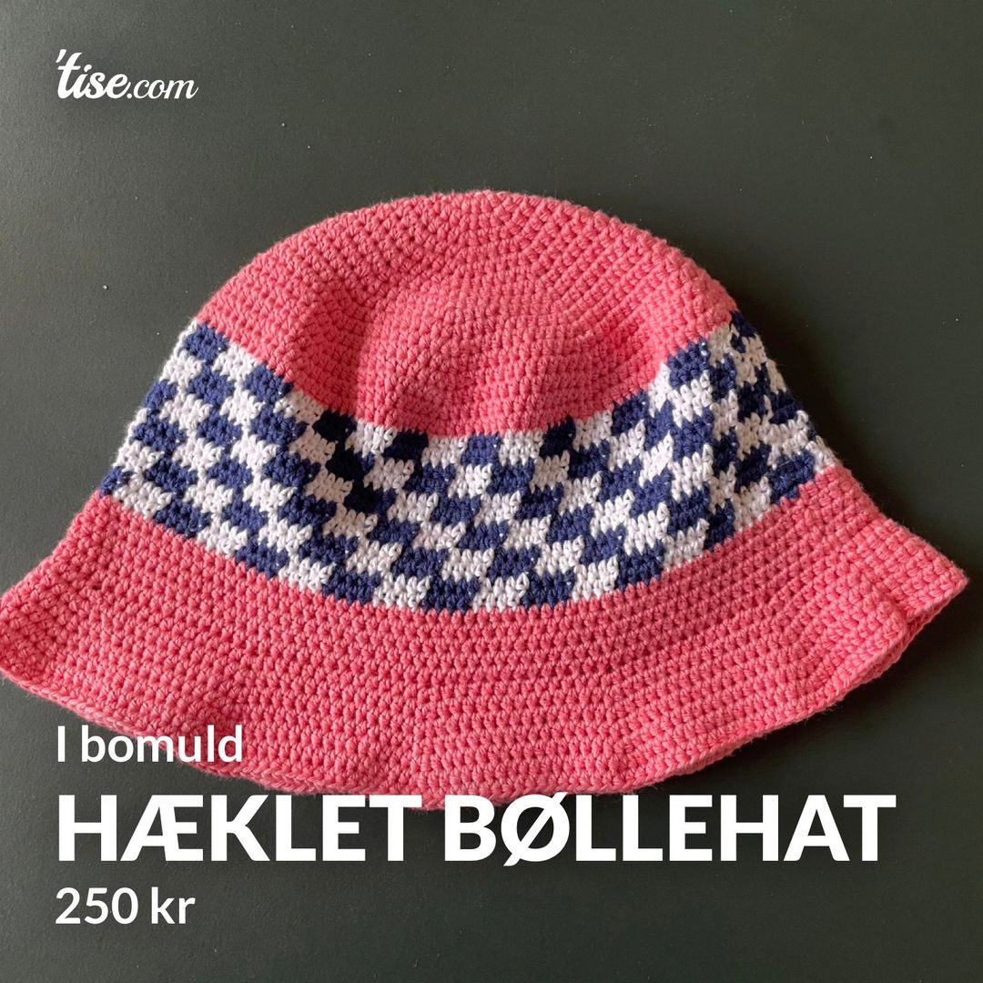 Hæklet bøllehat