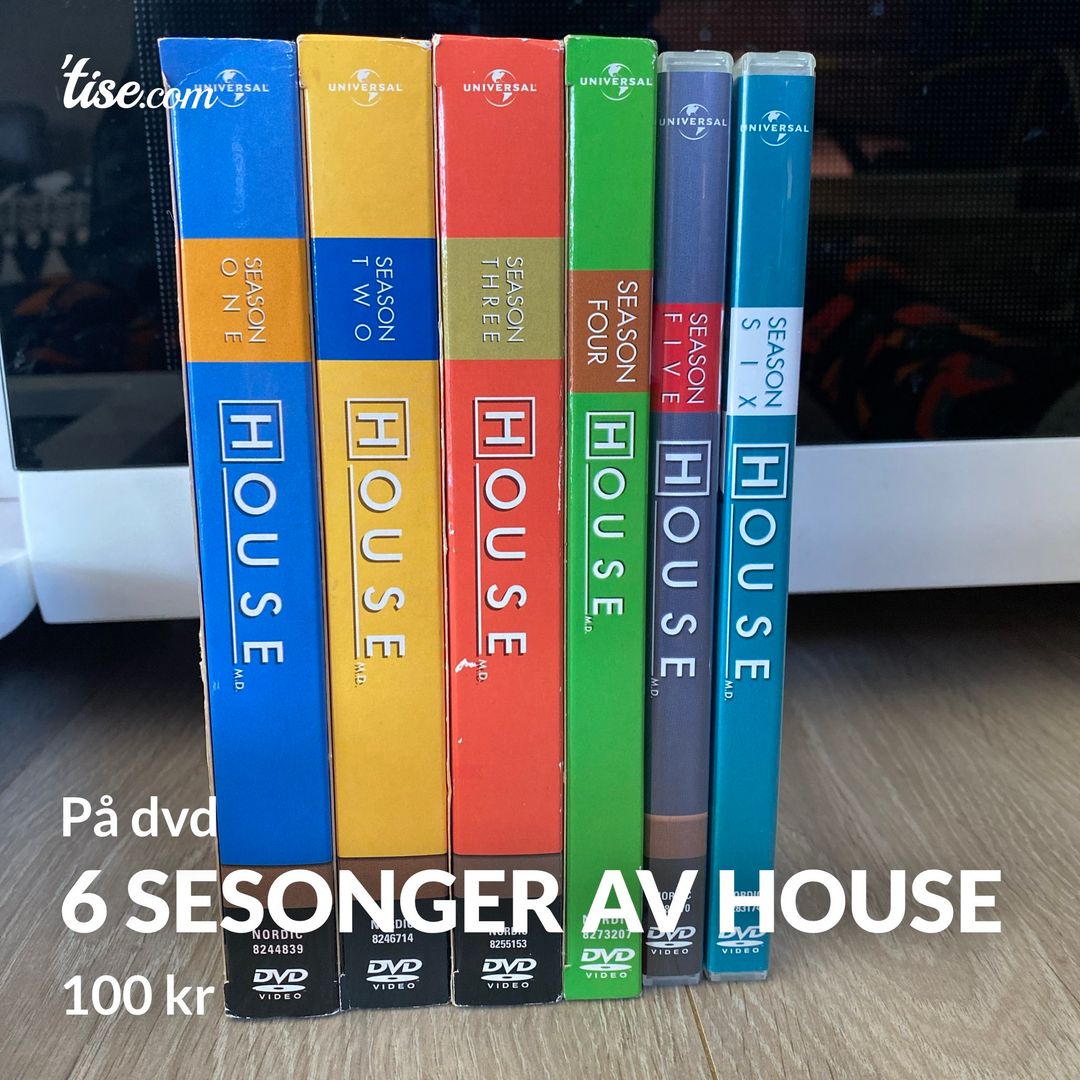 6 sesonger av House