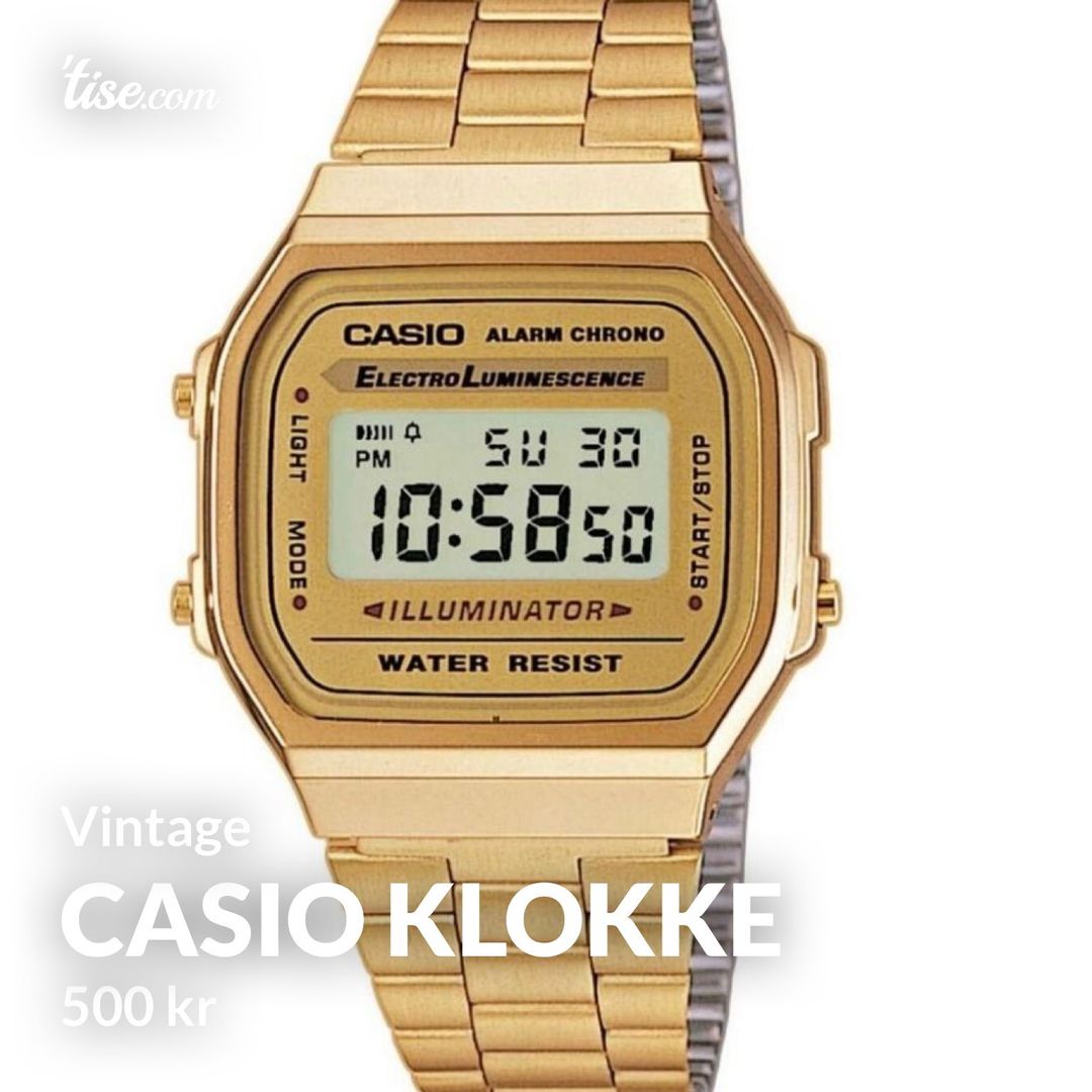 Casio klokke