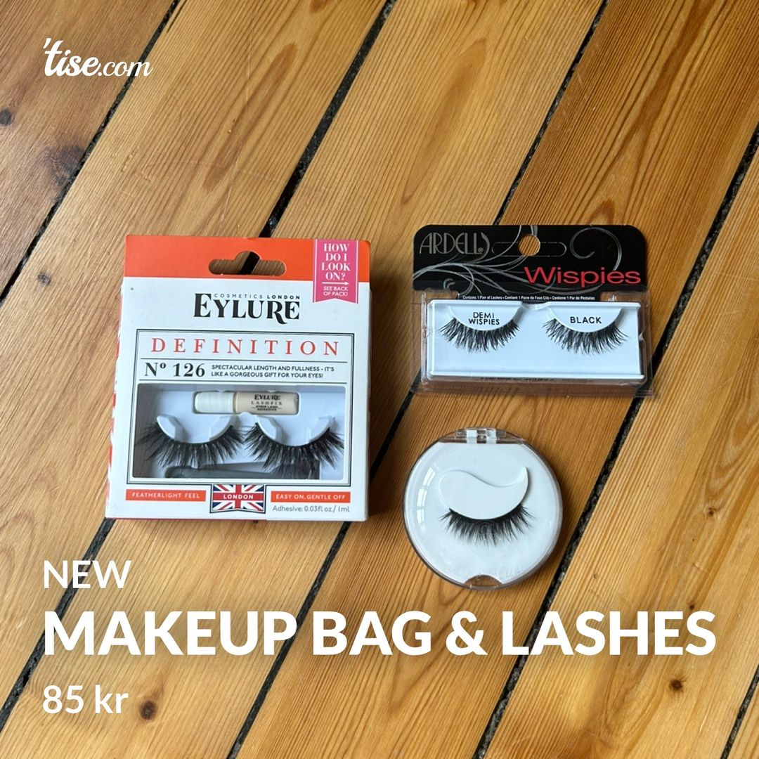 Makeup bag  lashes