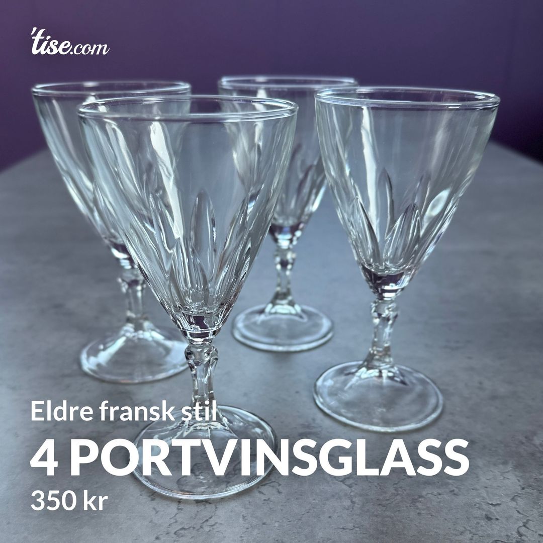 4 Portvinsglass