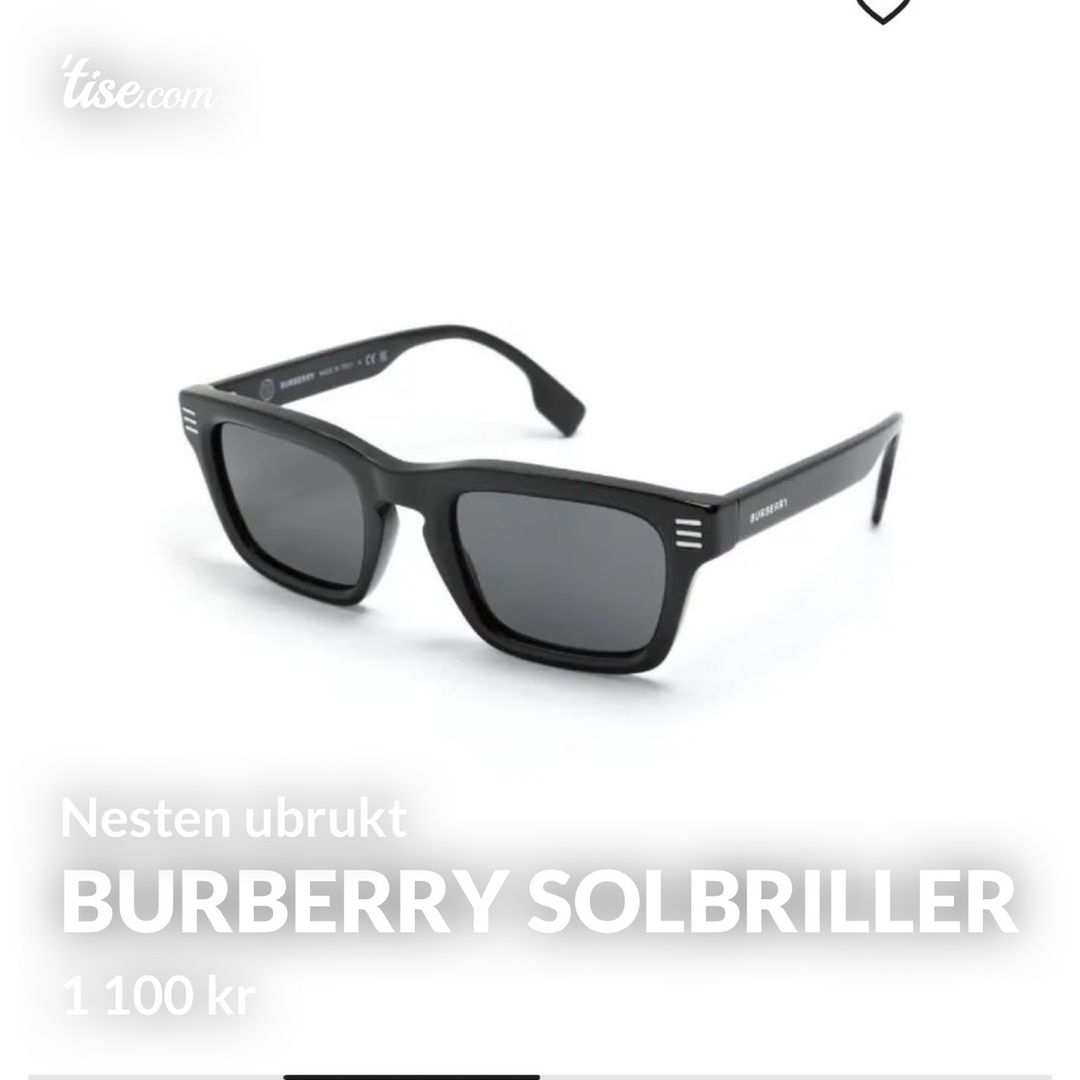 Burberry solbriller