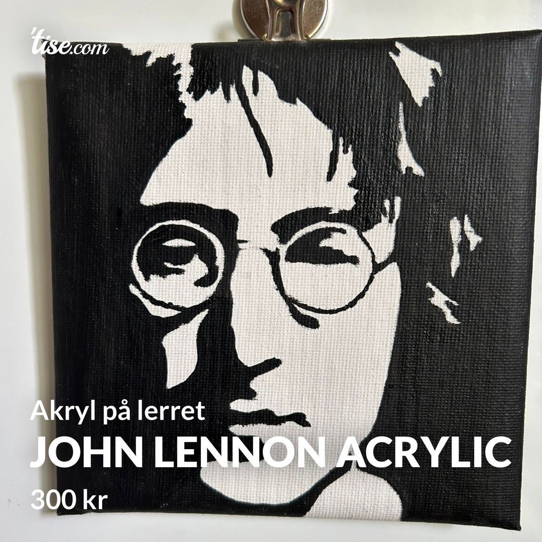 John Lennon Acrylic