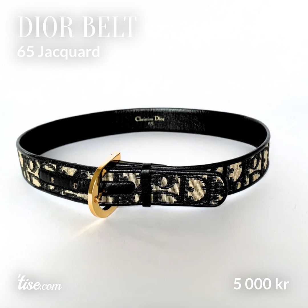 Dior belt