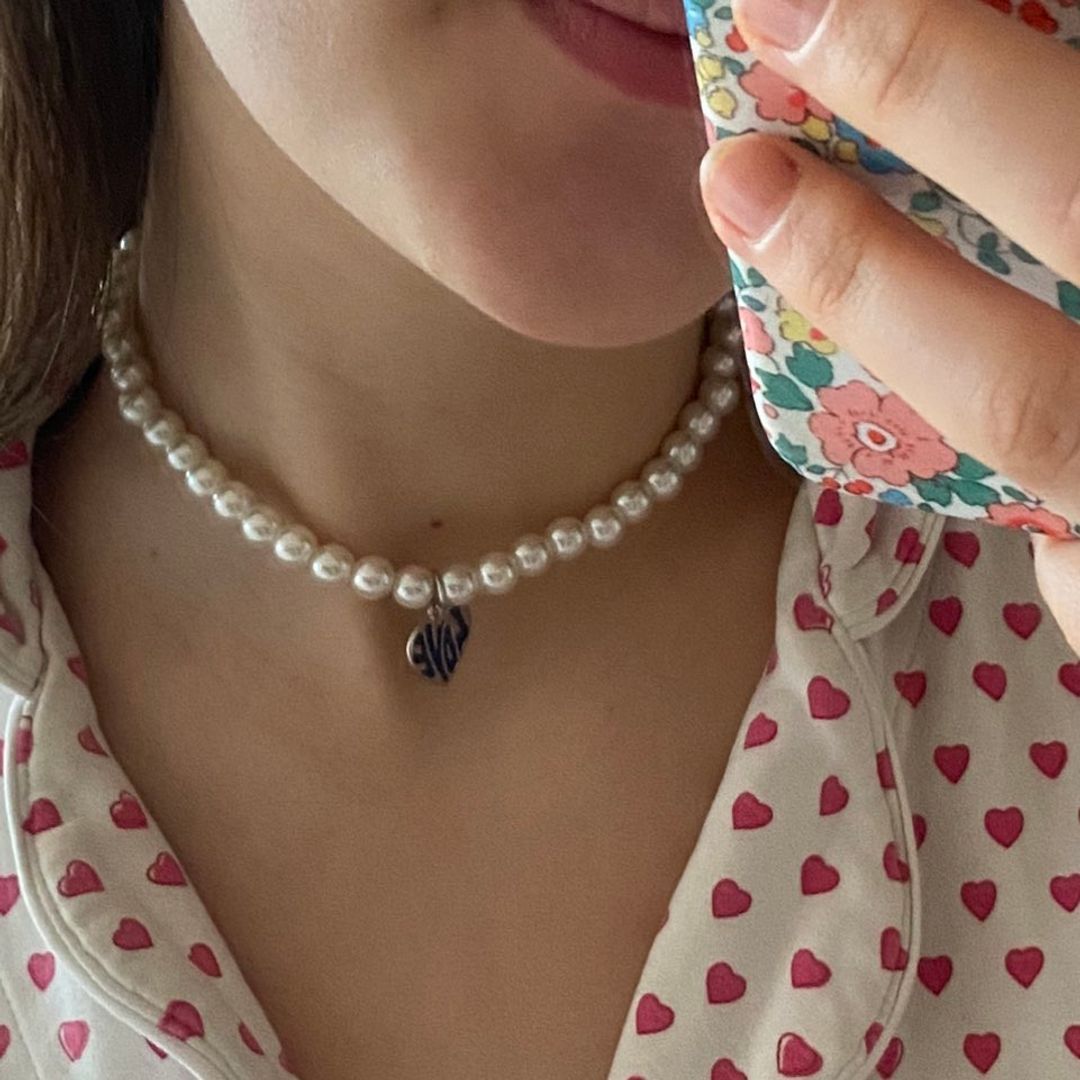 Pearl choker