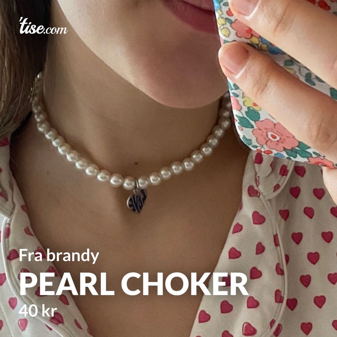 Pearl choker