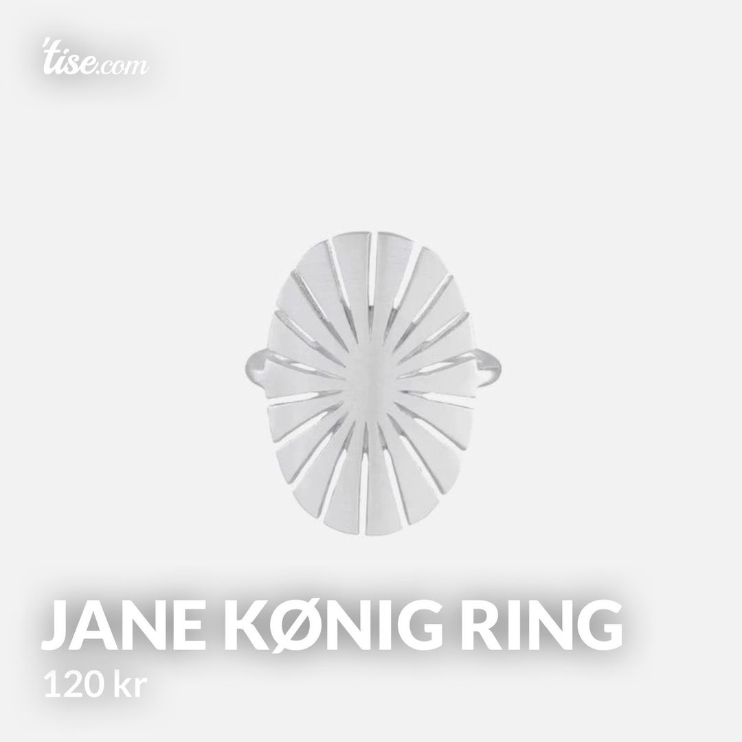 Jane Kønig ring