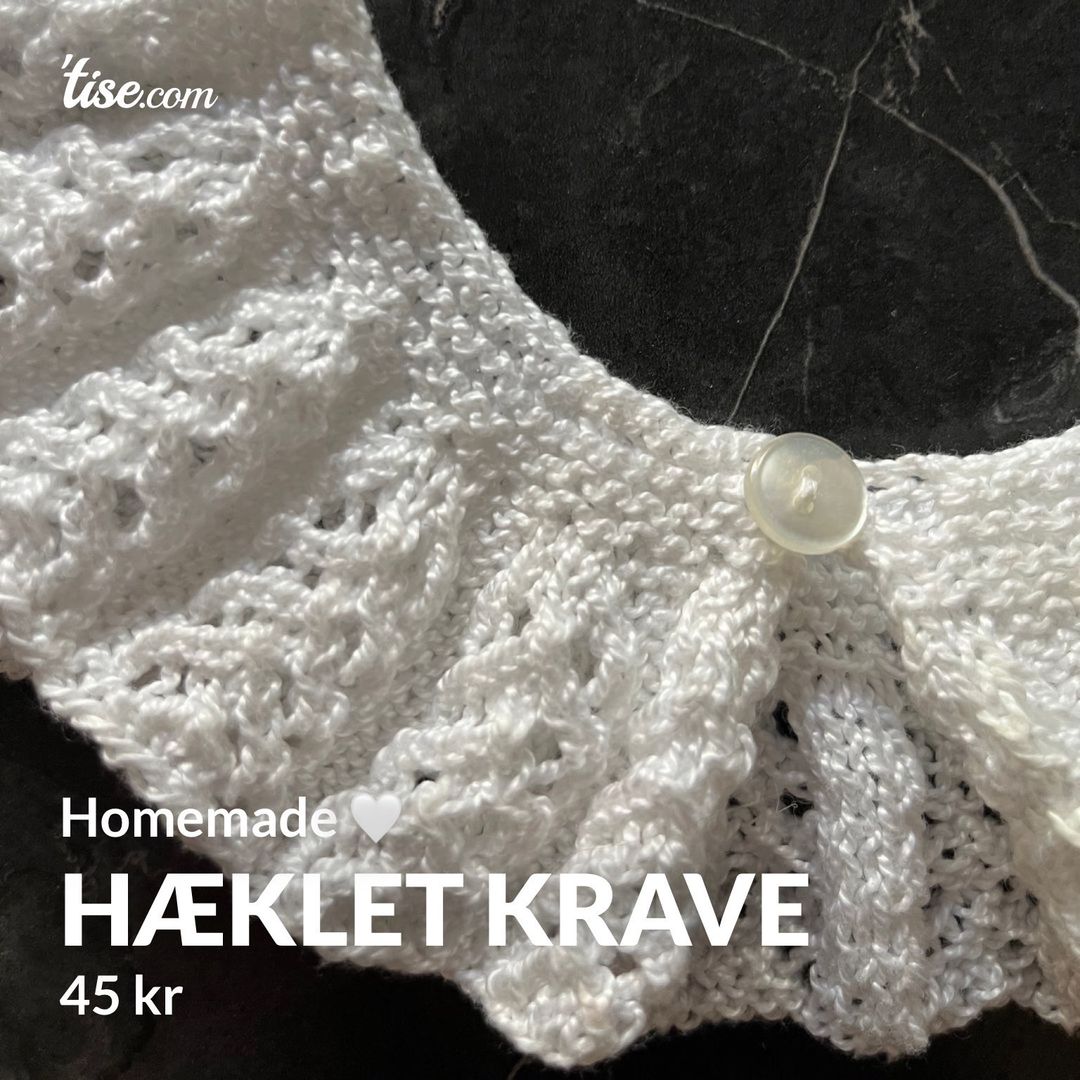 Hæklet krave