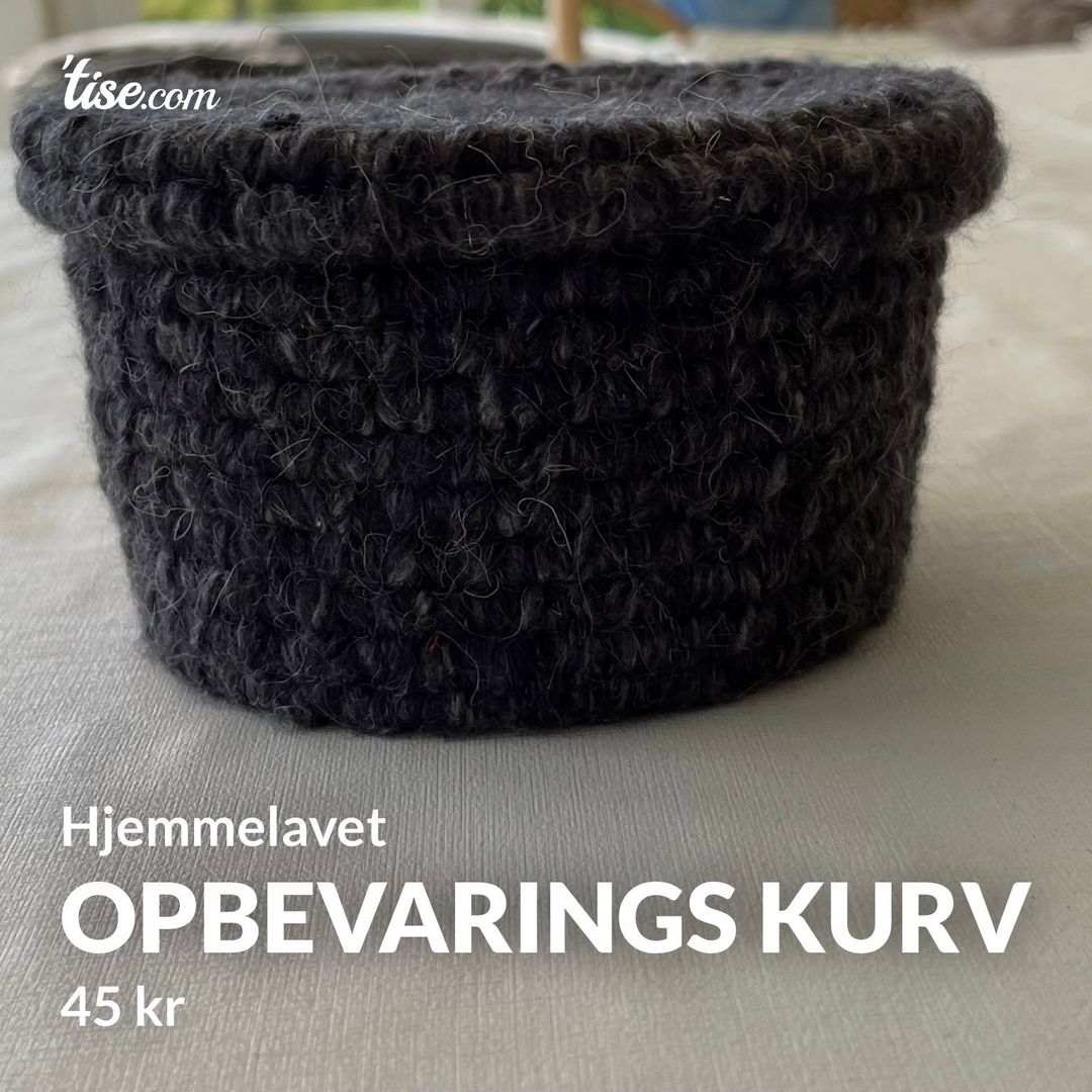 Opbevarings kurv