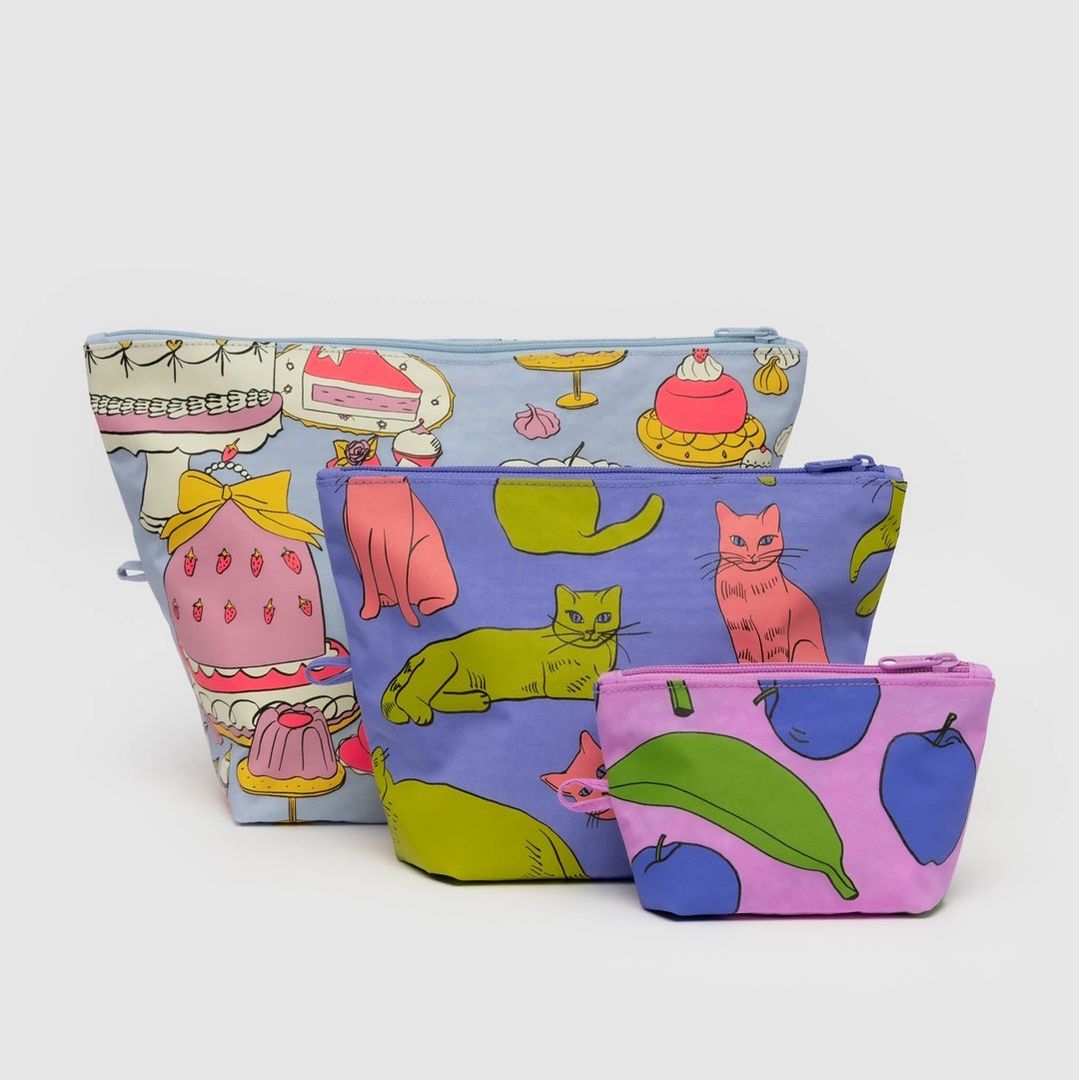 BAGGU Go pouch set