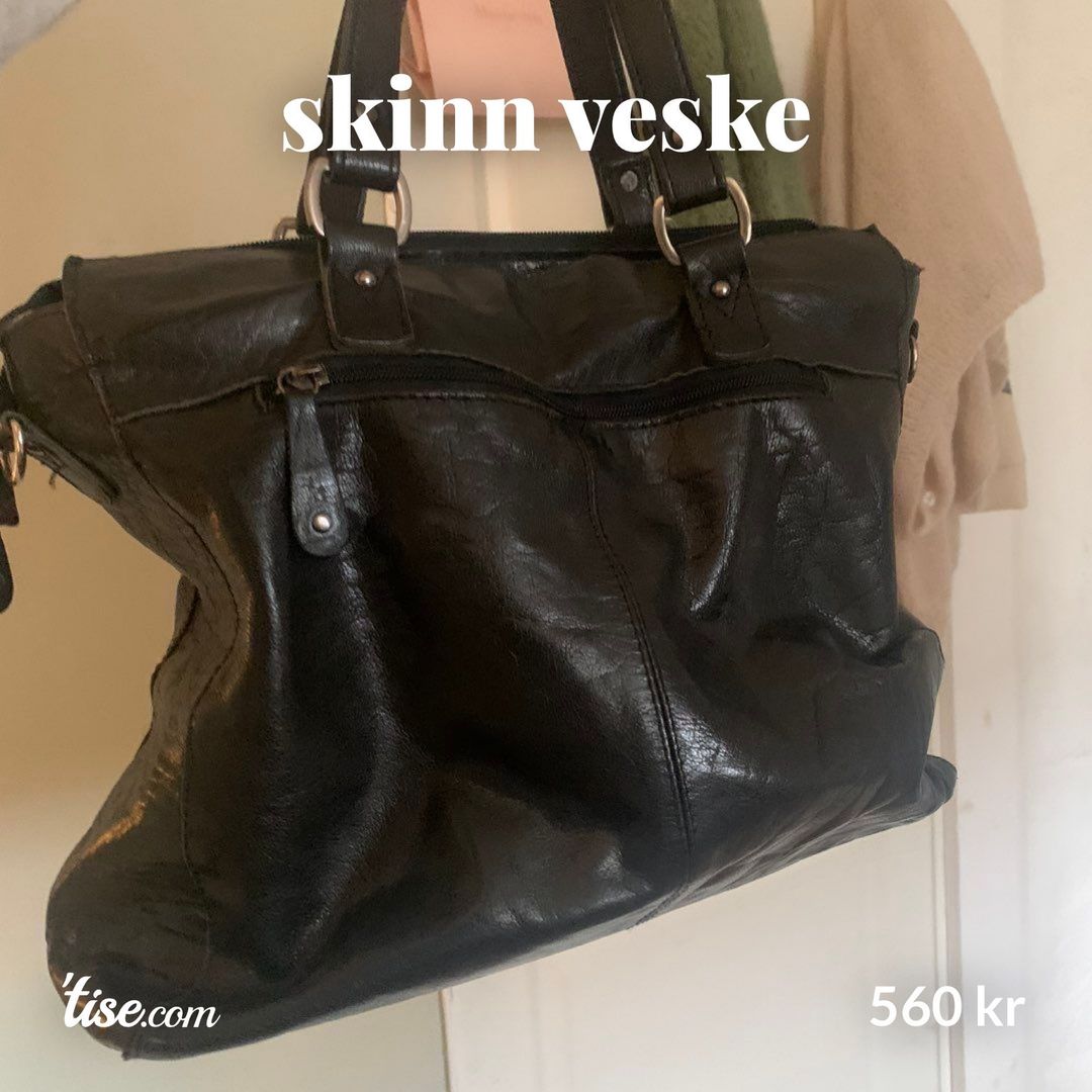 skinn veske